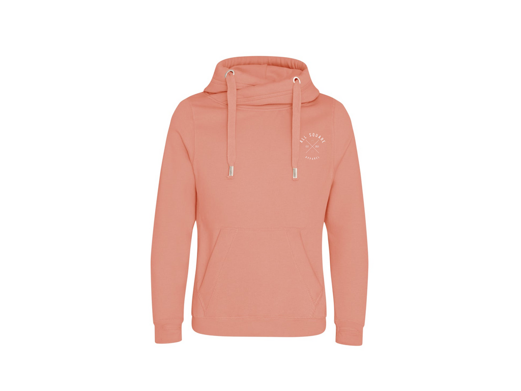 Cross neck 2025 hoodie women's